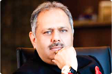 Portrait of Mr. Abhijit Rajan, Chairman & Managing Director,  Gammon India Ltd.