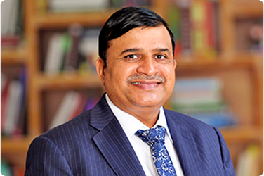 Portrait of Dr. Anil Kashyap, Director General, NICMAR and President, NICMAR University