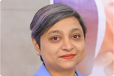 Portrait of Ms. Preiti Patel, Chairperson, Managing Director, Raspian Enterprises Pvt Ltd